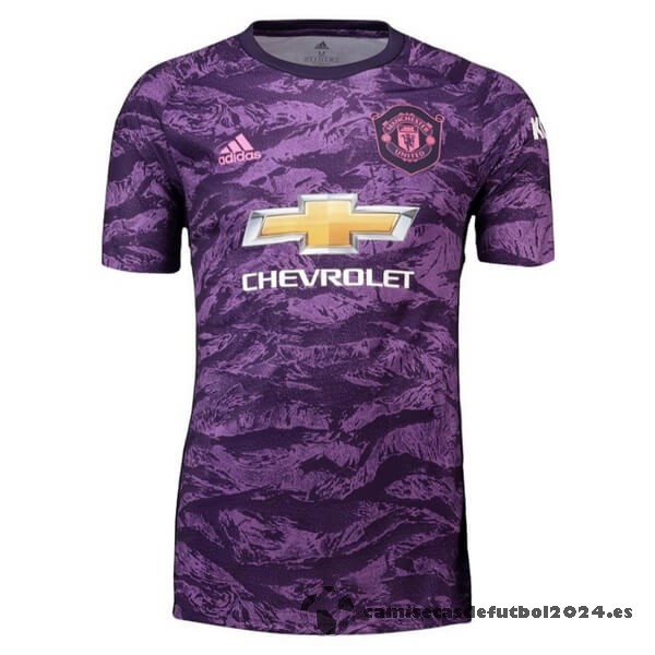 Camiseta Portero Manchester United 2019 2020 Purpura Venta Replicas