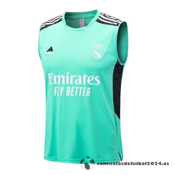 Camiseta Sin Mangas Real Madrid 2022 2023 Verde Negro Venta Replicas