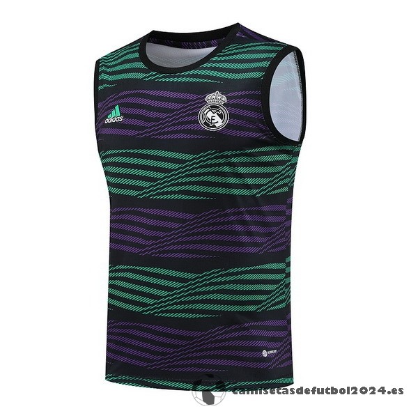 Camiseta Sin Mangas Real Madrid 2023 2024 Purpura I Verde Venta Replicas