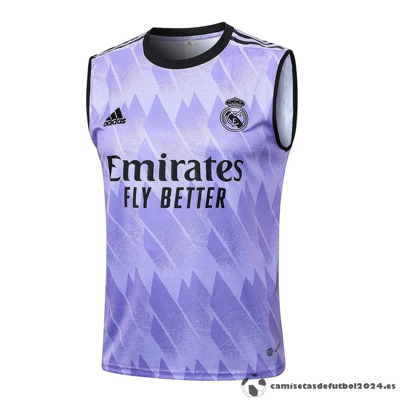 Camiseta Sin Mangas Real Madrid 2023 2024 Purpura Venta Replicas