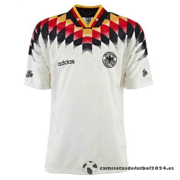 Casa Camiseta Alemania Retro 1994 Blanco Venta Replicas