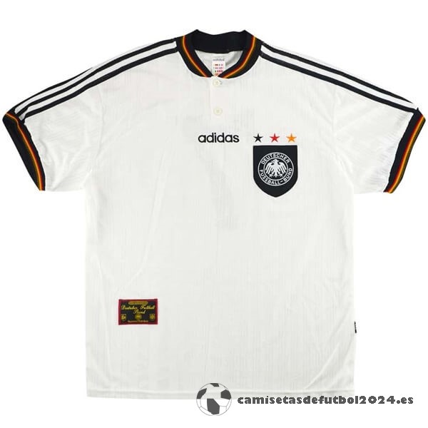 Casa Camiseta Alemania Retro 1996 Blanco Venta Replicas