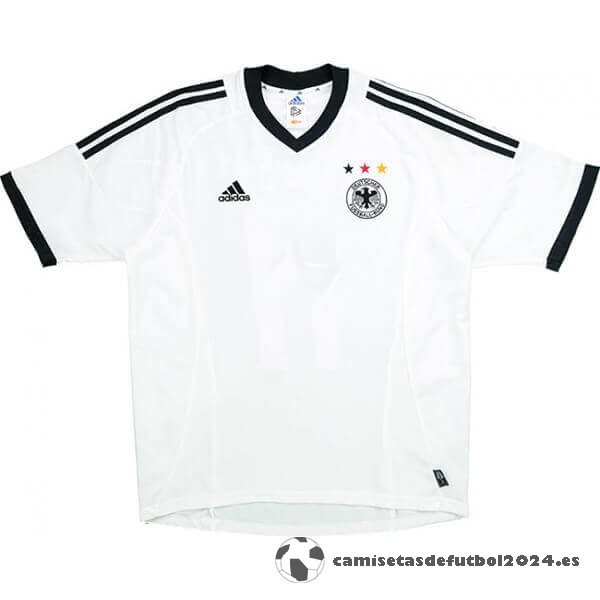 Casa Camiseta Alemania Retro 2002 Blanco Venta Replicas
