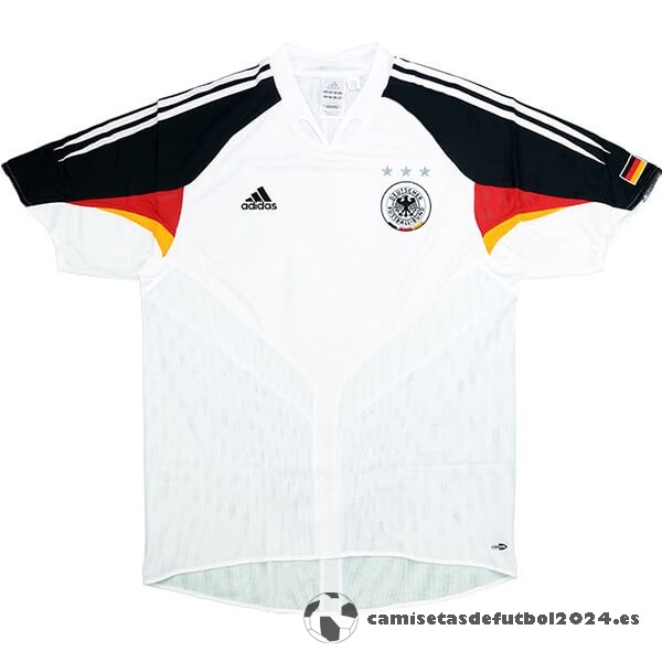 Casa Camiseta Alemania Retro 2004 Blanco Venta Replicas