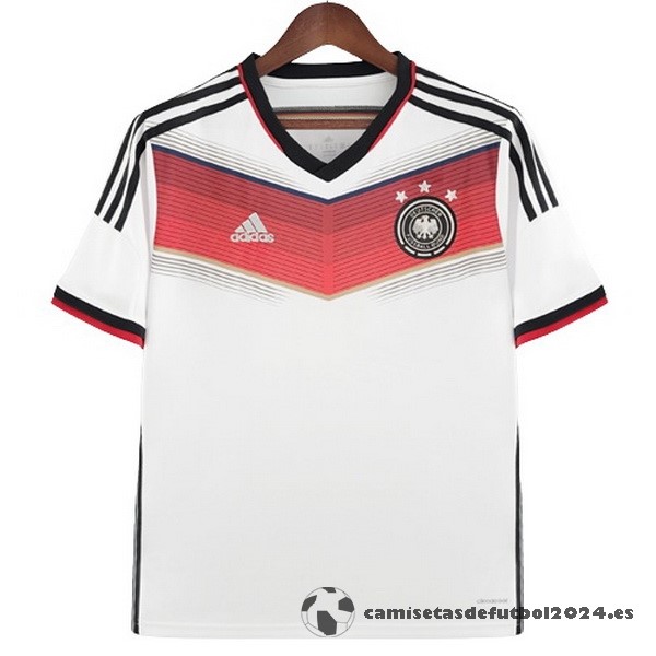 Casa Camiseta Alemania Retro 2014 Blanco Venta Replicas