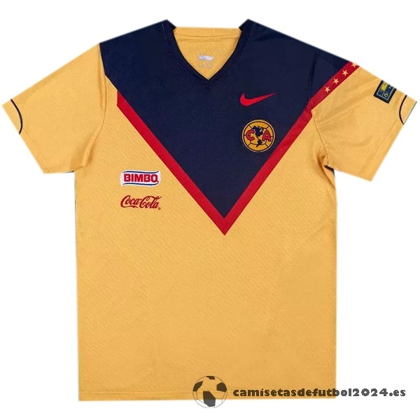 Casa Camiseta América Retro 2006 Amarillo Venta Replicas