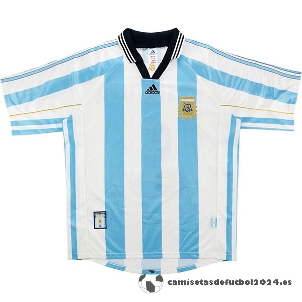 Casa Camiseta Argentina Retro 1998 Azul Venta Replicas