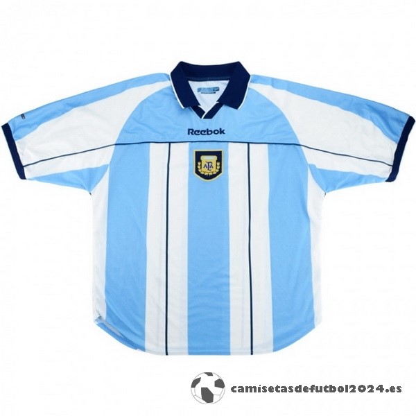 Casa Camiseta Argentina Retro 2000 Azul Venta Replicas