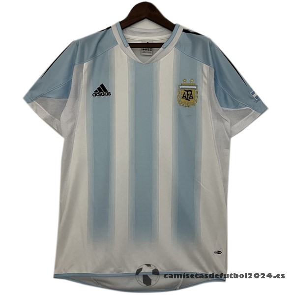 Casa Camiseta Argentina Retro 2004 2005 Azul Venta Replicas