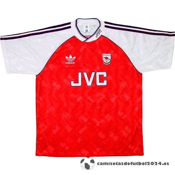 Casa Camiseta Arsenal Retro 1990 1992 Rojo Venta Replicas