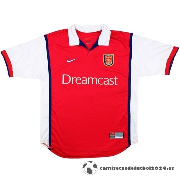 Casa Camiseta Arsenal Retro 1999 2000 Rojo Venta Replicas