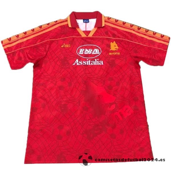 Casa Camiseta As Roma Retro 1995 1996 Rojo Venta Replicas