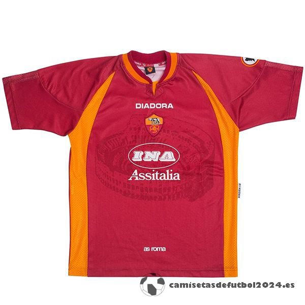 Casa Camiseta As Roma Retro 1997 1998 Rojo Venta Replicas