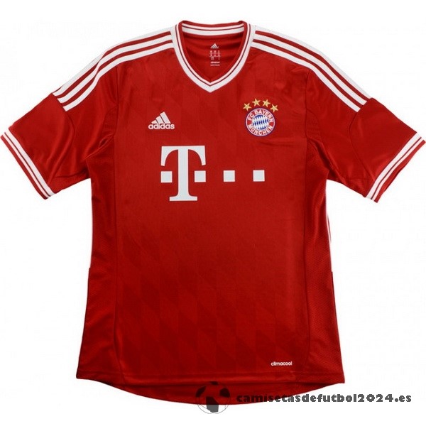 Casa Camiseta Bayern Múnich Retro 2013 2014 Rojo Venta Replicas