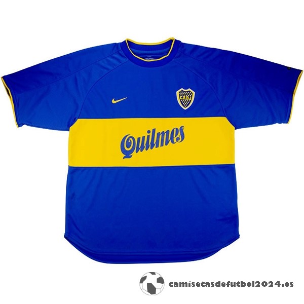 Casa Camiseta Boca Juniors Retro 2000 2001 Azul Venta Replicas
