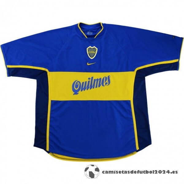 Casa Camiseta Boca Juniors Retro 2001 Azul Venta Replicas