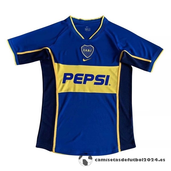 Casa Camiseta Boca Juniors Retro 2002 Azul Venta Replicas