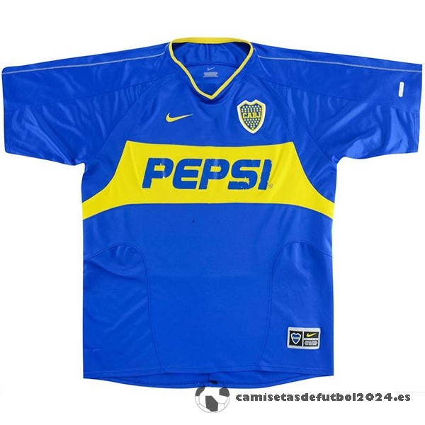 Casa Camiseta Boca Juniors Retro 2003 2004 Azul Venta Replicas