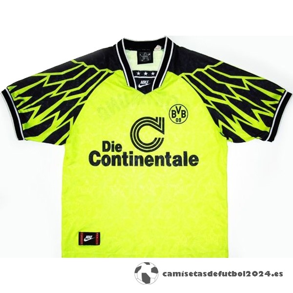 Casa Camiseta Borussia Dortmund Retro 1994 1995 Amarillo Venta Replicas