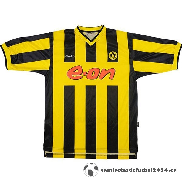 Casa Camiseta Borussia Dortmund Retro 2000 Amarillo Venta Replicas