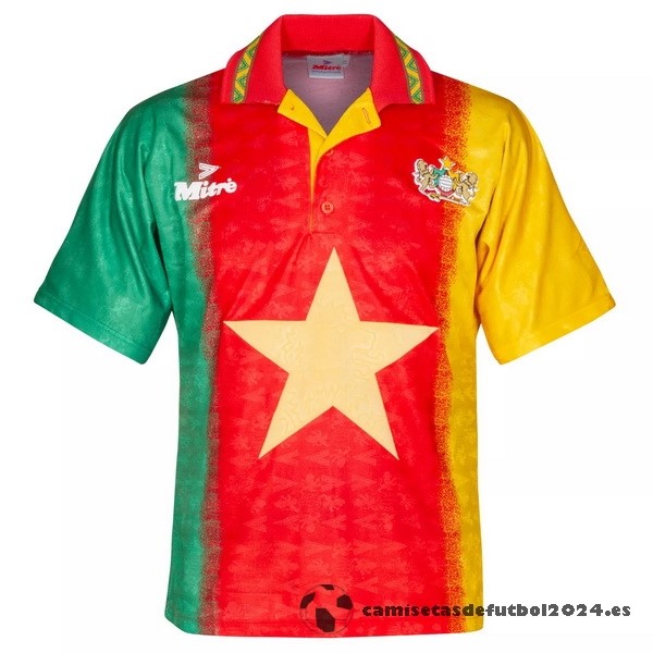 Casa Camiseta Camerún Retro 1994 Naranja Venta Replicas