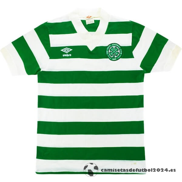 Casa Camiseta Celtic Retro 1980 1982 Verde Venta Replicas