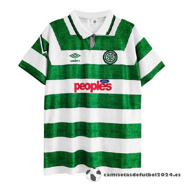 Casa Camiseta Celtic Retro 1991 1992 Verde Venta Replicas