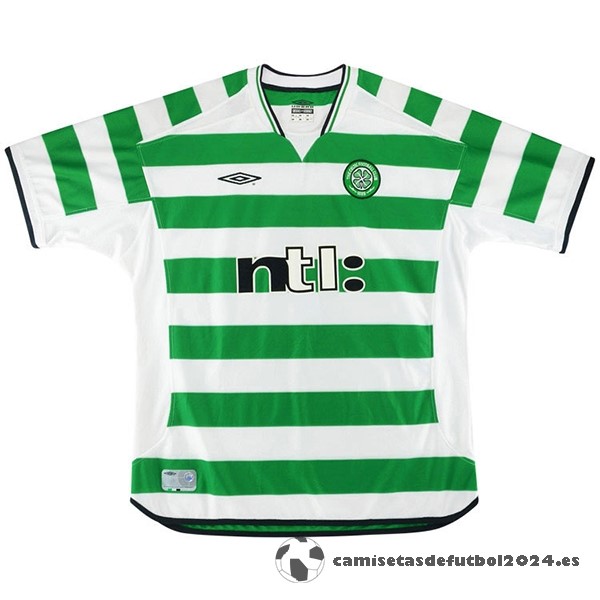 Casa Camiseta Celtic Retro 2001 2003 Verde Venta Replicas