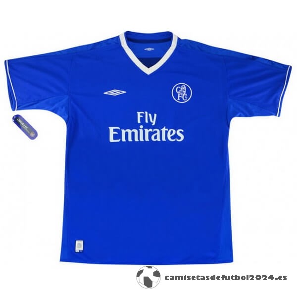 Casa Camiseta Chelsea Retro 2003 2005 Azul Venta Replicas