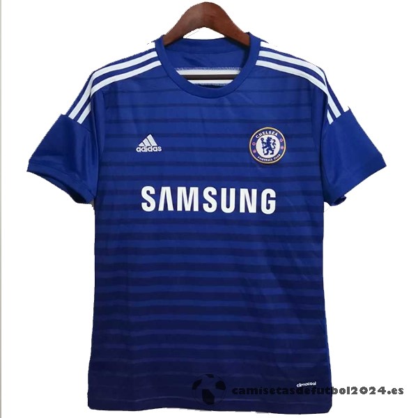 Casa Camiseta Chelsea Retro 2014 2015 Azul Venta Replicas