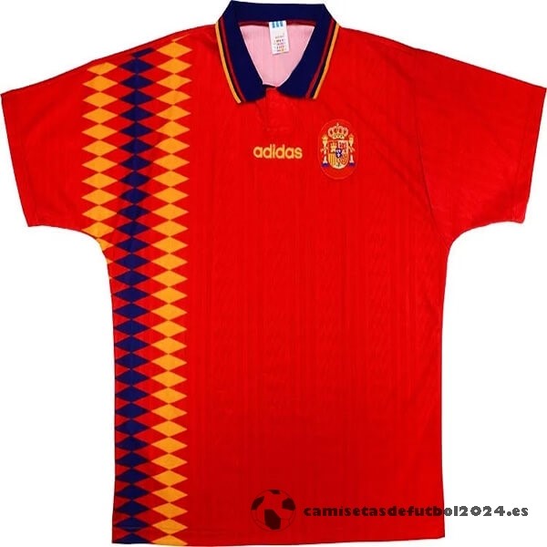 Casa Camiseta España Retro 1994 Rojo Venta Replicas