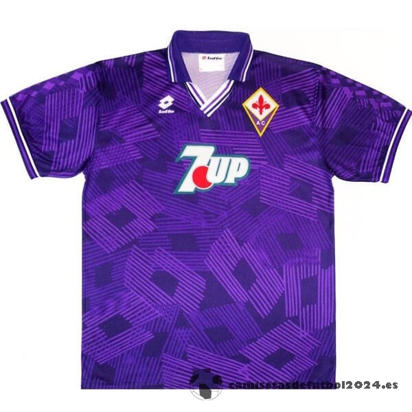 Casa Camiseta Fiorentina Retro 1992 1993 Purpura Venta Replicas