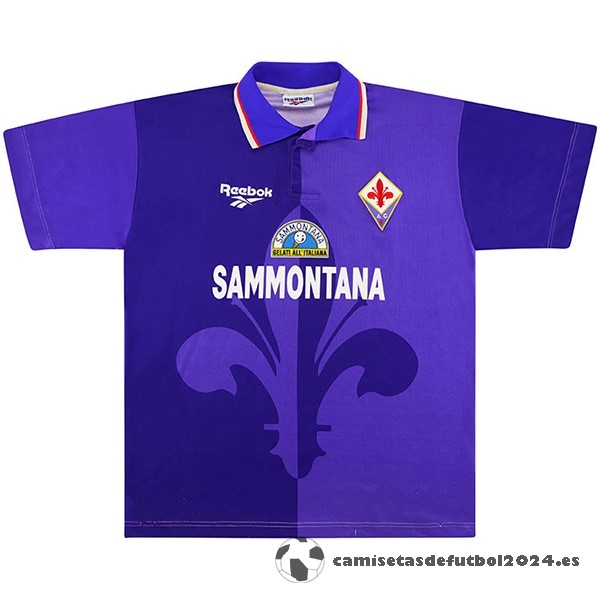 Casa Camiseta Fiorentina Retro 1995 1996 Purpura Venta Replicas