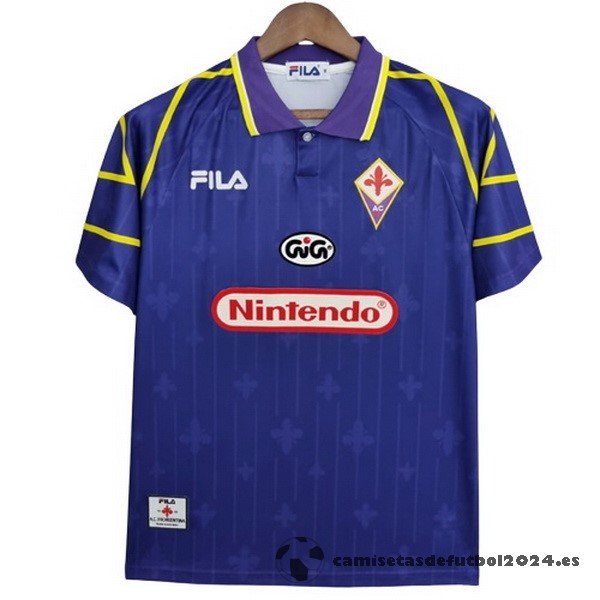 Casa Camiseta Fiorentina Retro 1997 1998 Purpura Venta Replicas