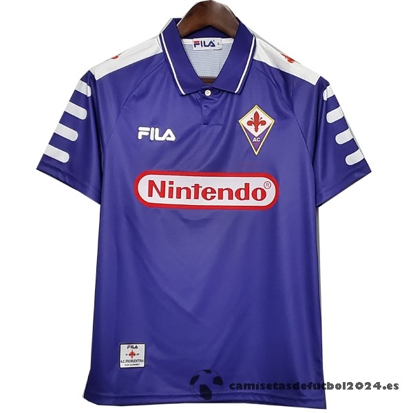 Casa Camiseta Fiorentina Retro 1998 1999 Purpura Venta Replicas