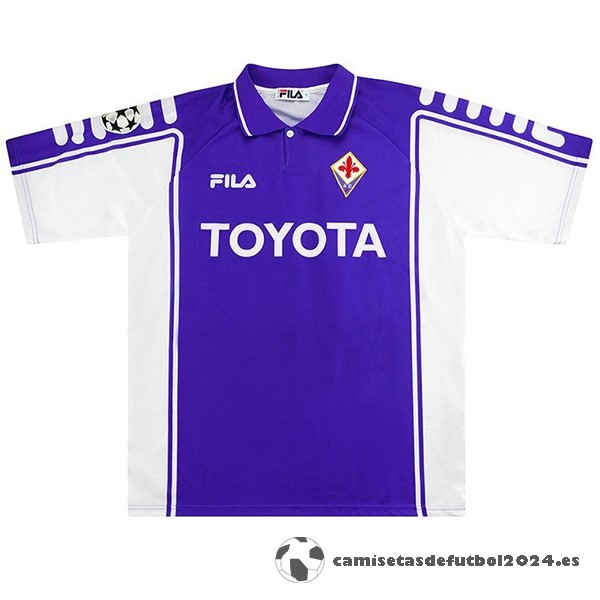 Casa Camiseta Fiorentina Retro 1999 2000 Purpura Venta Replicas