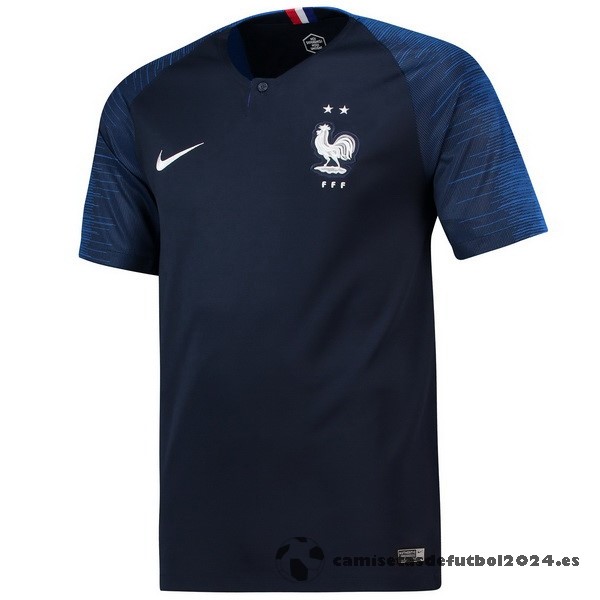 Casa Camiseta Francia Retro 2018 Azul Venta Replicas