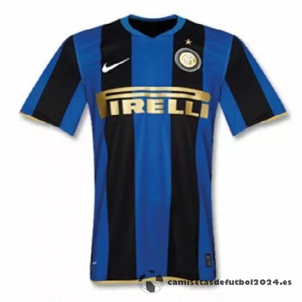 Casa Camiseta Inter Milán Retro 2008 2009 Azul Venta Replicas