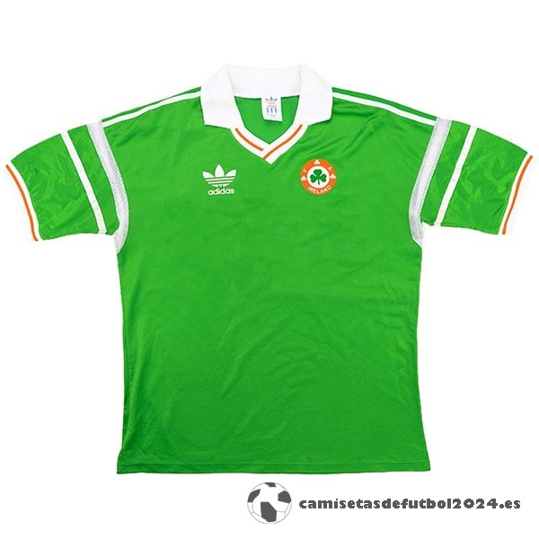 Casa Camiseta Irlanda Retro 1988 1990 Verde Venta Replicas