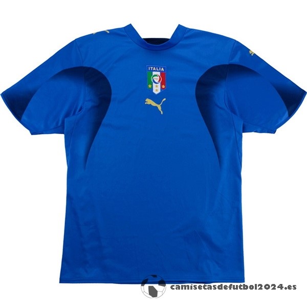 Casa Camiseta Italy Retro 2006 Azul Venta Replicas