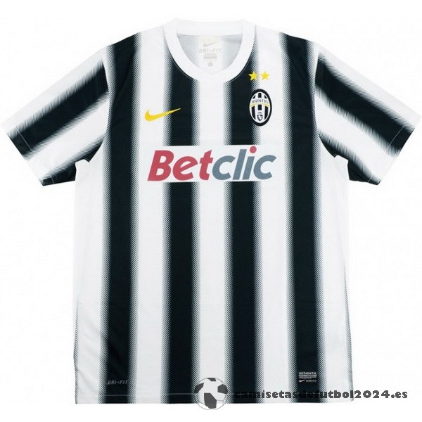 Casa Camiseta Juventus Retro 2011 2012 Negro Blanco Venta Replicas