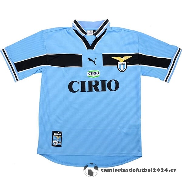 Casa Camiseta Lazio Retro 1998 2000 Azul Claro Venta Replicas