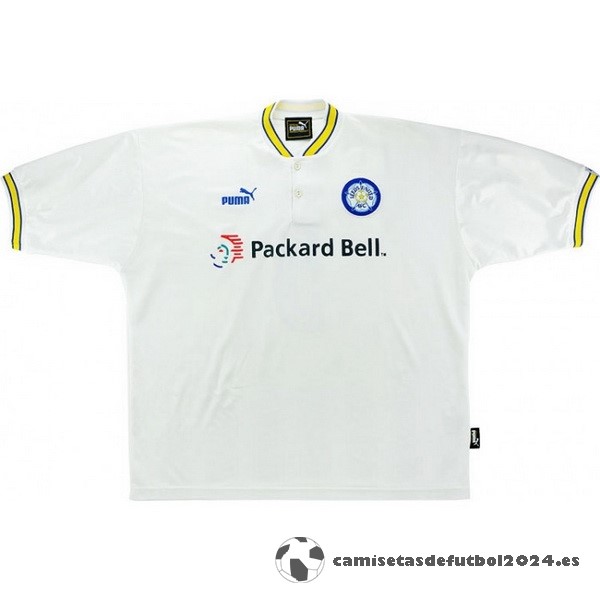 Casa Camiseta Leeds United Retro 1997 1998 Blanco Venta Replicas