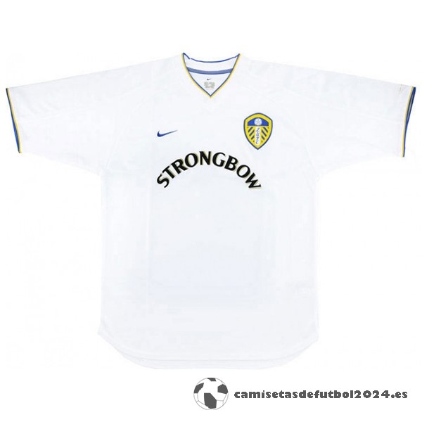 Casa Camiseta Leeds United Retro 2000 2002 Blanco Venta Replicas