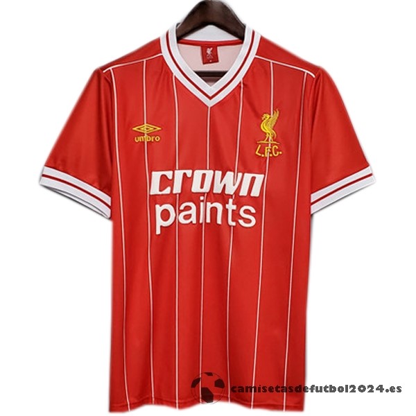 Casa Camiseta Liverpool Retro 1981 1984 Rojo Venta Replicas