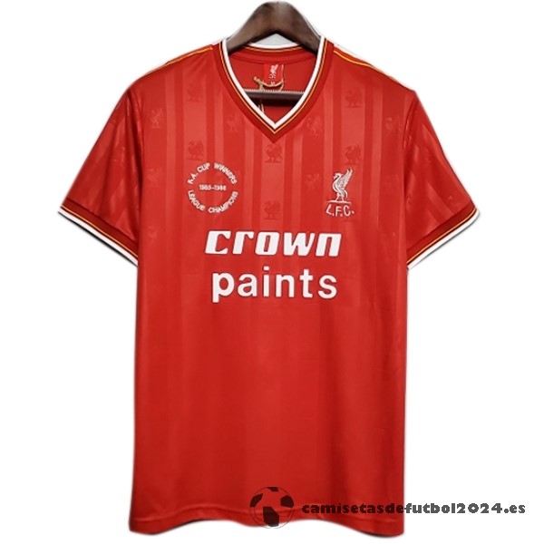 Casa Camiseta Liverpool Retro 1985 Rojo Venta Replicas