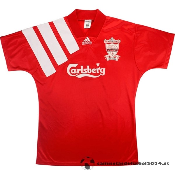 Casa Camiseta Liverpool Retro 1992 1993 Rojo Venta Replicas