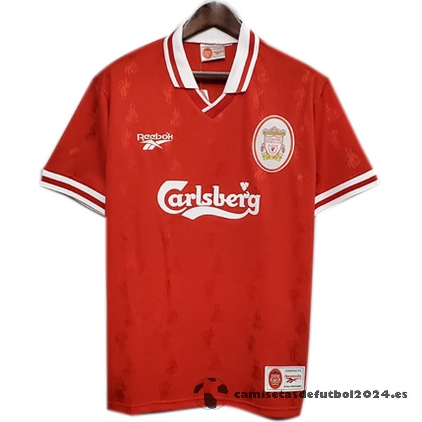 Casa Camiseta Liverpool Retro 1996 1997 Rojo Venta Replicas