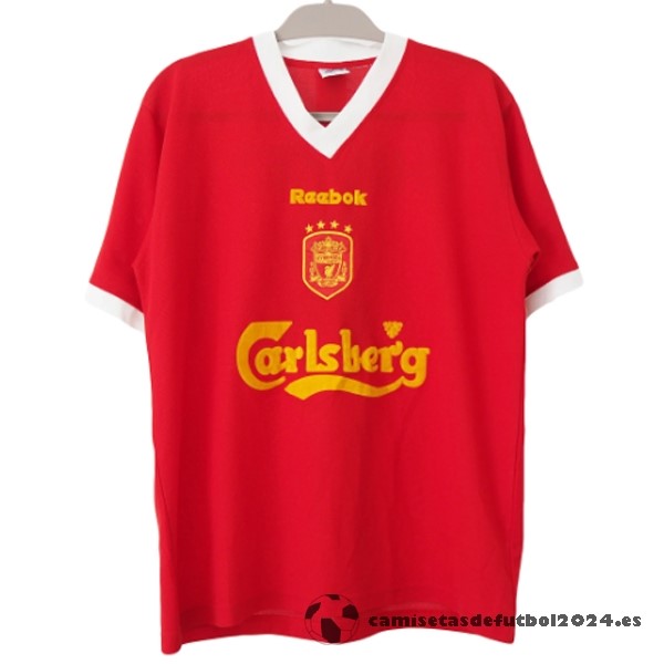 Casa Camiseta Liverpool Retro 2000 2001 Rojo Venta Replicas