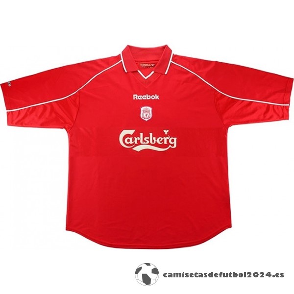 Casa Camiseta Liverpool Retro 2000 2002 Rojo Venta Replicas